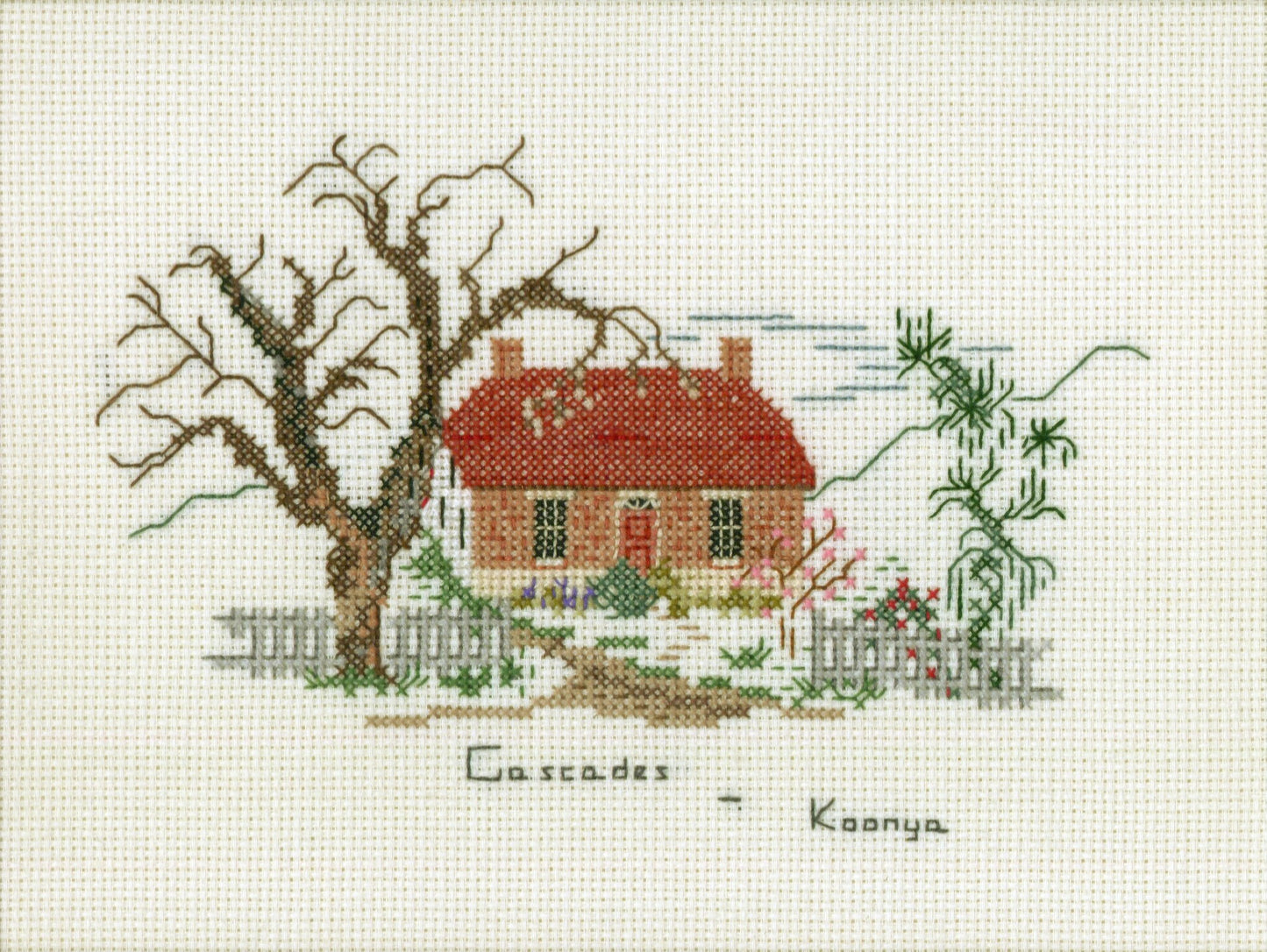 Cascades - Cross Stitch Kit