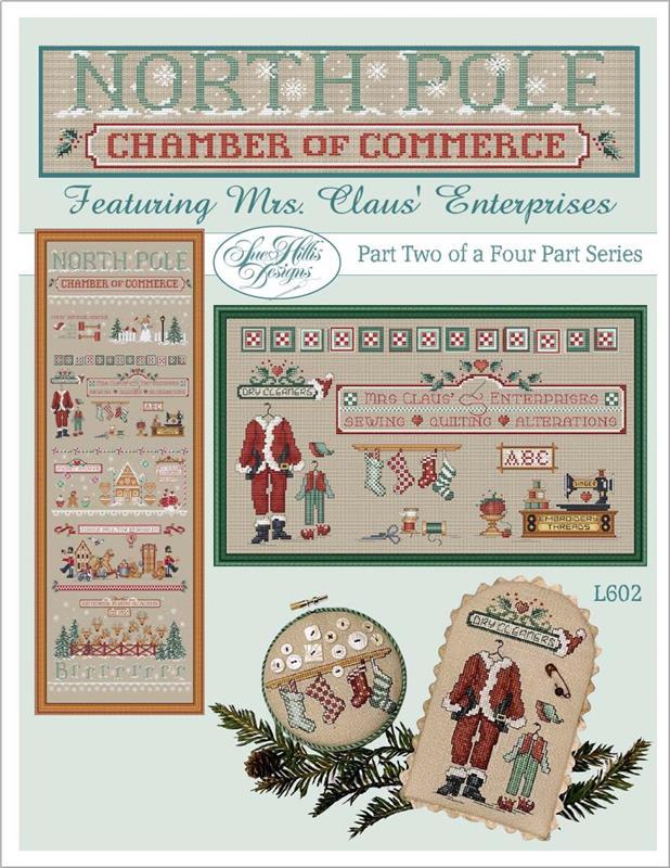Chamber of Commerce Part Two- Cross Stitch Pattern by Sue Hillis