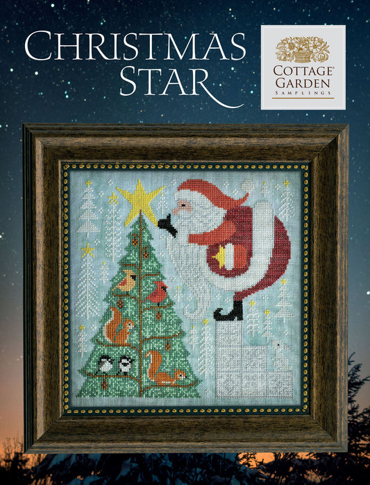 Christmas Star - Cross Stitch Pattern By Cottage Garden Samplings