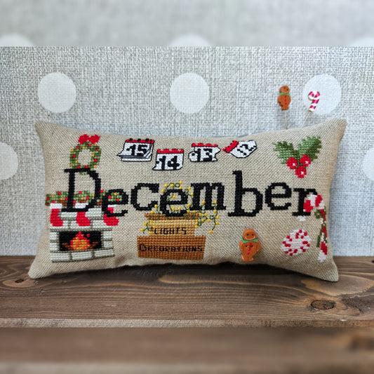 When I Think Of December - Cross Stitch Chart by Puntini Puntini