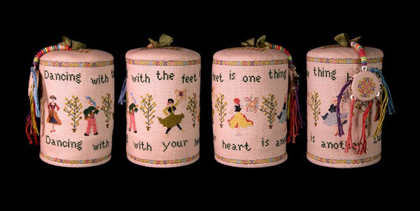 Dancing With Your Heart ~ Cross Stitch Design by Nicola Parkman
