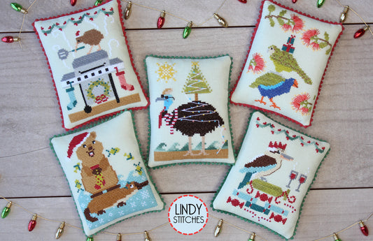 December Down Under - Cross Stitch Pattern Set by Lindy Stitches