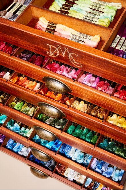 DMC Thread Storage Chest SPECIAL ORDER ONLY – A Stitch in Time