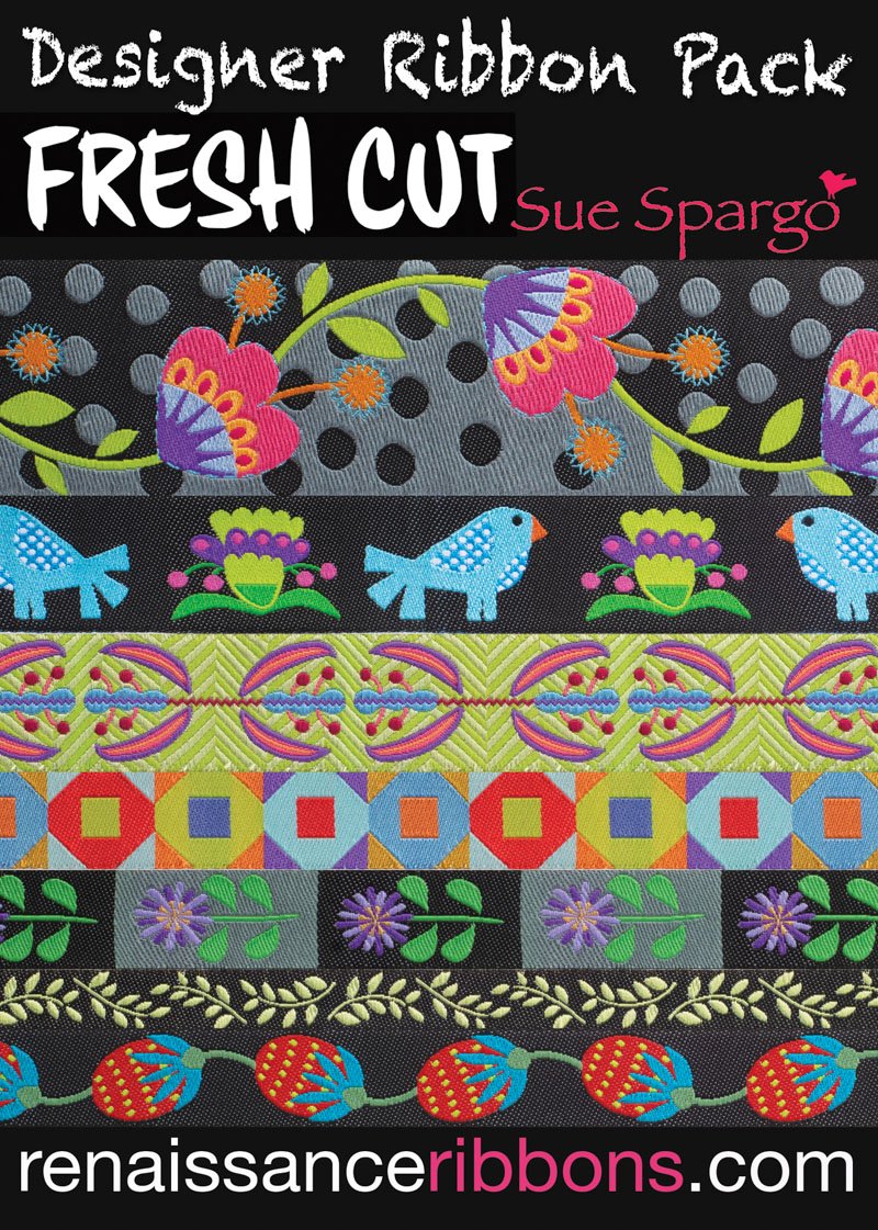 Fresh Cut Ribbon Pack by Sue Spargo