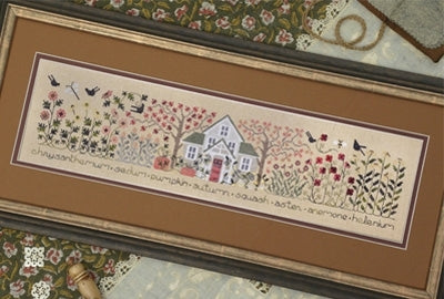 The Autumn Garden - Charted Needlework Design by The Drawn Thread