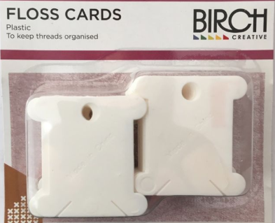 Birch Floss Cards Plastic Pack 25