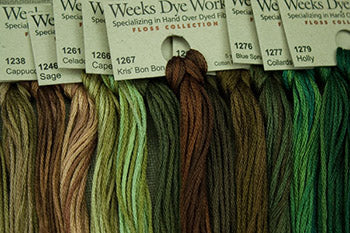Weeks Dye Works Stranded Cotton ~ Solid Floss Collection
