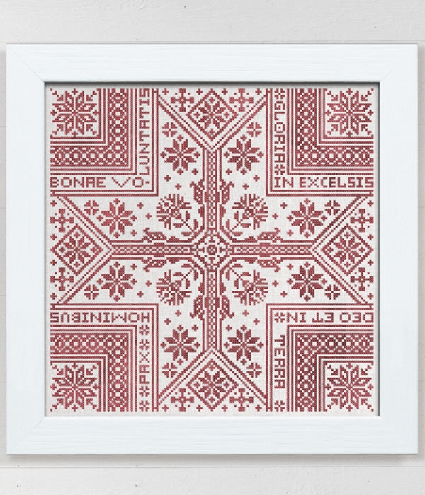 Gloria ~ A Christmas Star - Cross Stitch Pattern by Modern Folk Embroidery