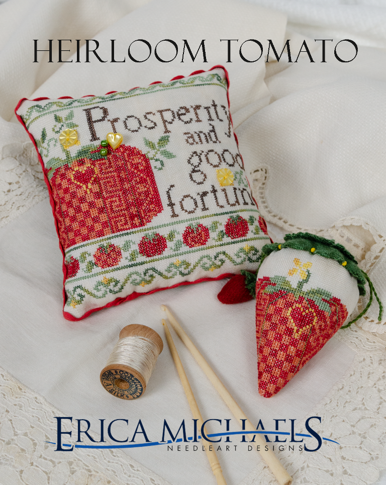 Heirloom Tomato  - Cross Stitch Pattern by Erica Michaels