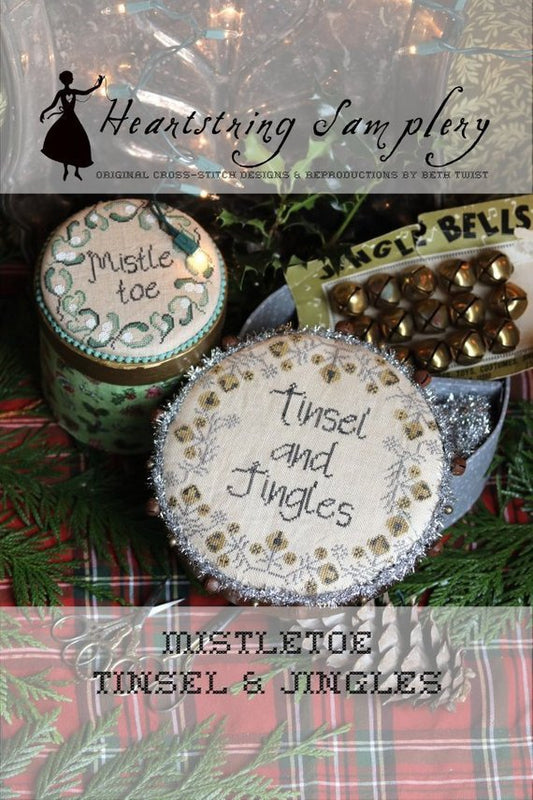Mistletoe, Tinsel and Jingles - Cross Stitch Pattern by Heartstring Samplery