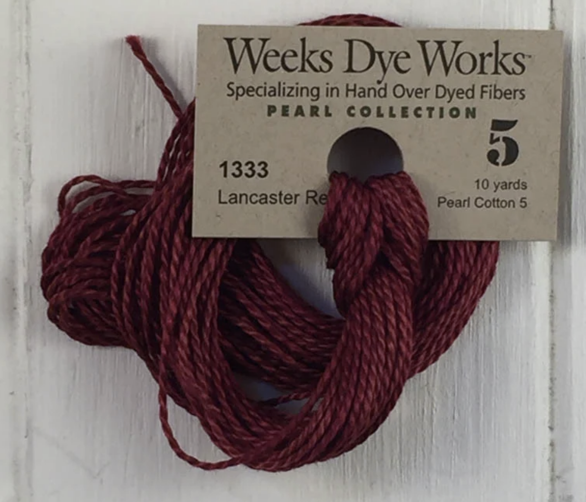 Pearl Cotton Thread - Weeks Dye Works Scuppernong (2196) Size 8