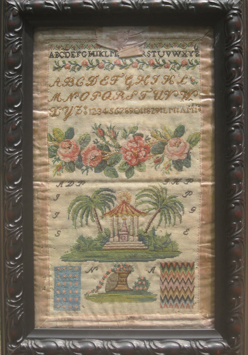 LM:AM dated 1829 - Reproduction Sampler by The Scarlett Letter