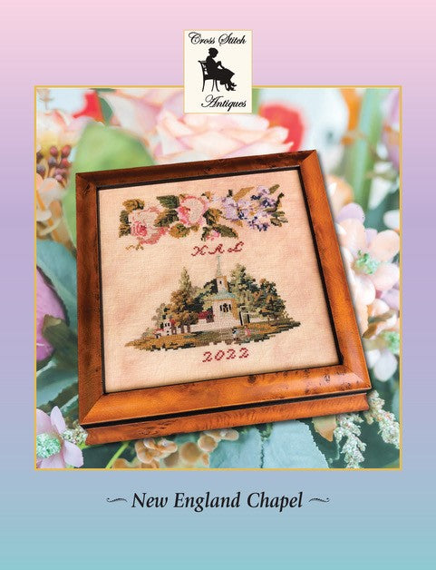New England Chapel - Reproduction Sampler Pattern by Cross Stitch Antiques