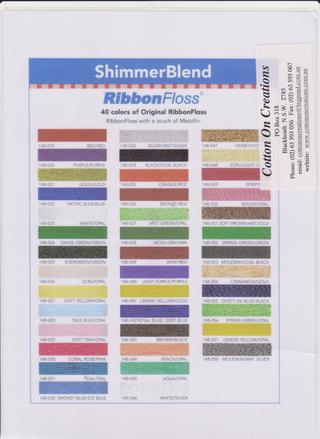 YLI Ribbon Floss - Shimmer Blend