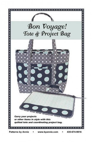 Bon Voyage! Tote and Project Bag - By Annie