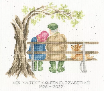Her Majesty The Queen - Cross Stitch Kit by Bothy Threads