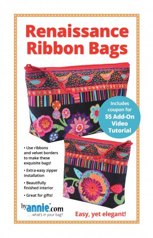 Renaissance Ribbon Bags - Pattern
