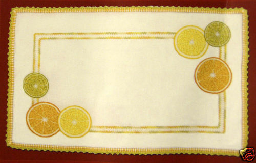 Semco Traced Linen - Citrus