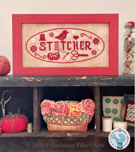 Stitcher - Cross Stitch Pattern by Luminous Fiber Arts