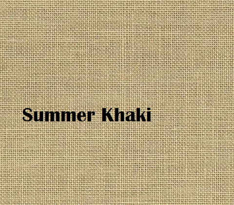 32 Count Belfast Linen - Summer Khaki