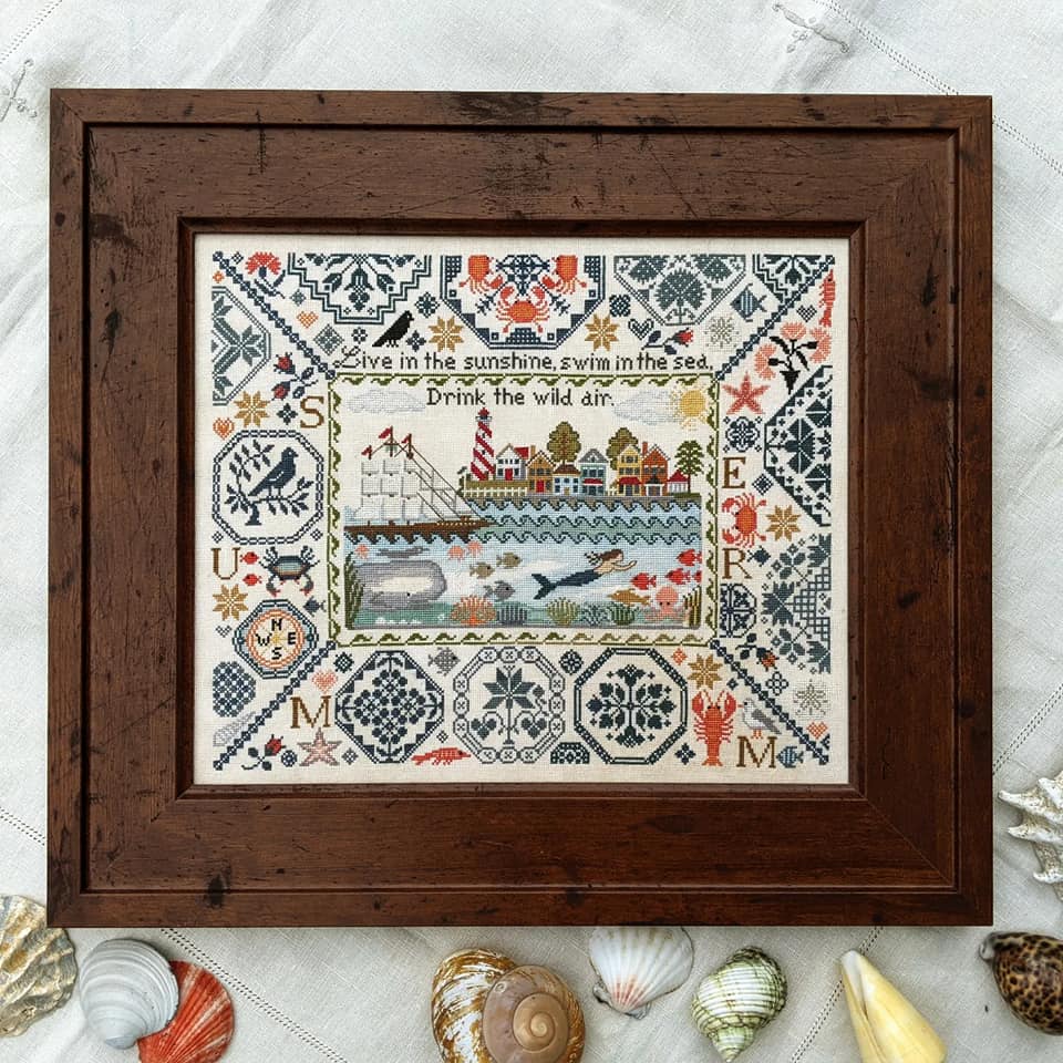 Summer Quaker Cross Stitch Pattern by Lila's Studio A Stitch in Time