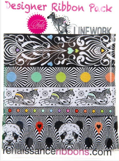 Designer Ribbon Pack - Linework by Tula Pink