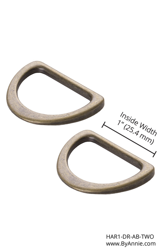 D-Ring Set of Two -1 inch